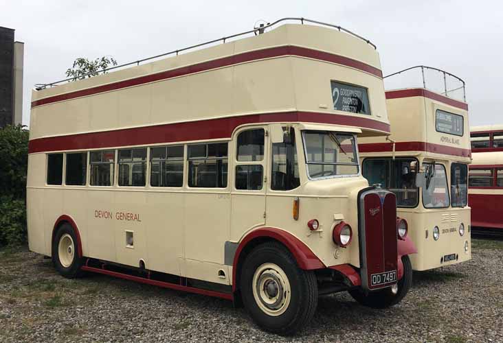 Devon General AEC Regent Short Bros 210 & Leyland Atlantean 925